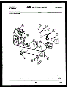 03 - Console And Control Parts parts for Frigidaire Washer AWP330F2W from AppliancePartsPros.com