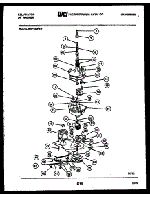 06 - Transmission Parts parts for Frigidaire Washer AWP330F2W from AppliancePartsPros.com
