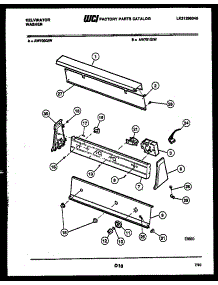 05 - Console And Control Parts parts for Frigidaire Washer AW700G1T from AppliancePartsPros.com