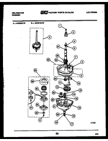 05 - Transmission Parts parts for Frigidaire Washer AW300G1D from AppliancePartsPros.com