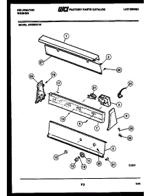 05 - Console And Control Parts parts for Frigidaire Washer AW200G1W from AppliancePartsPros.com