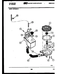 04 - Pump, Water Valve, Water Inlet parts for Frigidaire Washer AWP330G1D from AppliancePartsPros.com