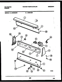 05 - Console And Control Parts parts for Frigidaire Washer AW300G2W from AppliancePartsPros.com