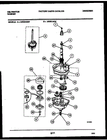 06 - Transmission Parts parts for Frigidaire Washer AW300G2T from AppliancePartsPros.com