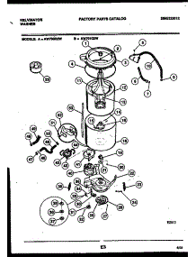 03 - Tub Detail parts for Frigidaire Washer AW700G2W from AppliancePartsPros.com
