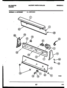05 - Console And Control Parts parts for Frigidaire Washer AW701G2D from AppliancePartsPros.com