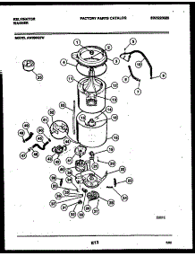 03 - Tub Detail parts for Frigidaire Washer AW200G2W from AppliancePartsPros.com