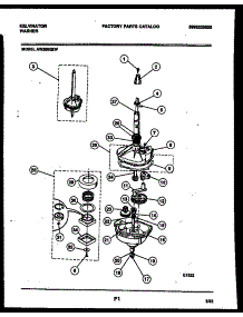 04 - Transmission Parts parts for Frigidaire Washer AW200G2W from AppliancePartsPros.com