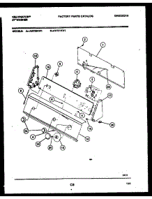 05 - Console And Control Parts parts for Frigidaire Washer AW700KW1 from AppliancePartsPros.com