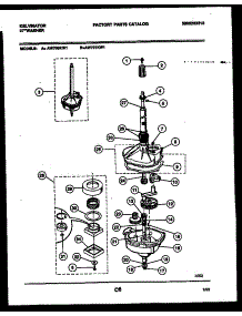 04 - Transmission Parts parts for Frigidaire Washer AW701KW1 from AppliancePartsPros.com