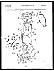 03 - Tub Detail parts for Frigidaire Washer AW200KD1 from AppliancePartsPros.com