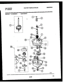 04 - Transmission Parts parts for Frigidaire Washer AW100KD1 from AppliancePartsPros.com