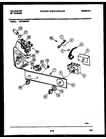 03 - Console And Control Parts parts for Frigidaire Washer AWP330H2D from AppliancePartsPros.com