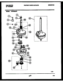 06 - Transmission Parts parts for Frigidaire Washer AWP330H3W from AppliancePartsPros.com