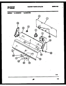 05 - Console And Control Parts parts for Frigidaire Washer AW300KW2 from AppliancePartsPros.com
