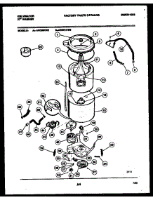 03 - Tub Detail parts for Frigidaire Washer AW300KD2 from AppliancePartsPros.com