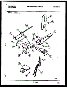 07 - Portable Washer Components parts for Frigidaire Washer AWP330H1L from AppliancePartsPros.com
