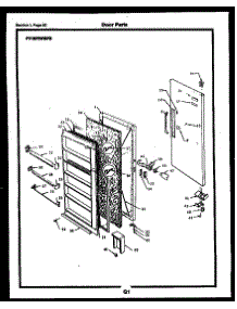 31 - Door Parts parts for Frigidaire Freezer FV16F5WSFB from AppliancePartsPros.com