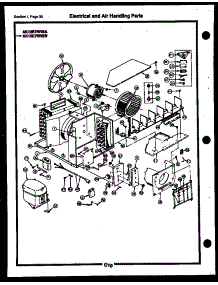 17 - Electrical And Air Handling Parts parts for Frigidaire Air Conditioner AK12E7RRBB from AppliancePartsPros.com