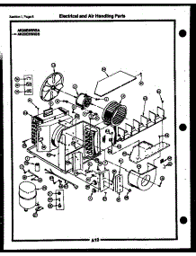 04 - Electrical And Air Handling Parts parts for Frigidaire Air Conditioner AK20E6RRBB from AppliancePartsPros.com
