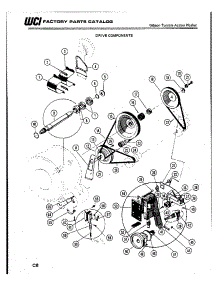 05 - Drive Components parts for Frigidaire Washer WS27M6DTMA from AppliancePartsPros.com