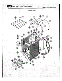03 - Cabinet Parts parts for Frigidaire Washer WS27M6WTMA from AppliancePartsPros.com