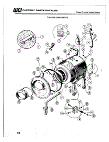04 - Tub And Components parts for Frigidaire Washer WS27M6WTMA from AppliancePartsPros.com