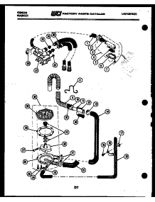 06 - Pump, Water Valve And Water Inlet parts for Frigidaire Washer WA28M4WTFB from AppliancePartsPros.com