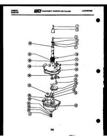05 - Transmission Parts parts for Frigidaire Washer WA28M2DTFB from AppliancePartsPros.com