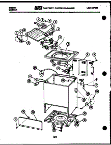 04 - Cabinet Parts parts for Frigidaire Washer WA28M4DTFB from AppliancePartsPros.com
