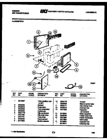 03 - Electrical Parts parts for Frigidaire Air Conditioner AM12E7EVA from AppliancePartsPros.com