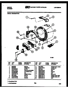 06 - Counterweights parts for Frigidaire Washer WS27M6WVMA from AppliancePartsPros.com
