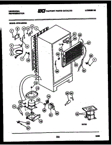 05 - System And Automatic Defrost Parts parts for Frigidaire Refrigerator GTN140WG4 from AppliancePartsPros.com