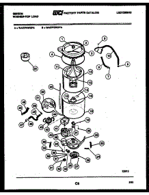 03 - Tub Detail parts for Frigidaire Washer WA27F2WXFA from AppliancePartsPros.com