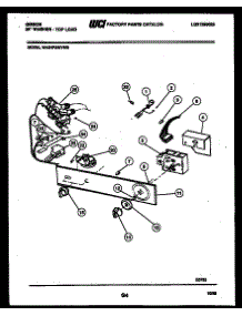 03 - Console And Control Parts parts for Frigidaire Washer WA24P2WVMB from AppliancePartsPros.com