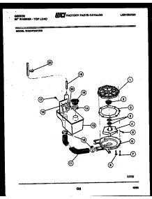 04 - Drain, Recirculate Parts parts for Frigidaire Washer WA24P2WVMB from AppliancePartsPros.com