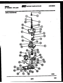 06 - Transmission Parts parts for Frigidaire Washer WA24P2WVMB from AppliancePartsPros.com