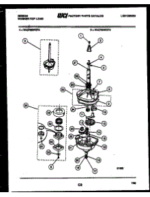 04 - Transmission Parts parts for Frigidaire Washer WA27M4WXFA from AppliancePartsPros.com