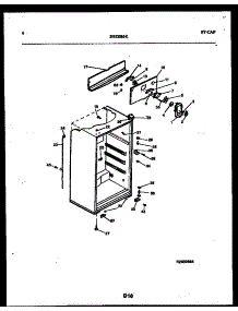 04 - Cabinet Parts parts for Frigidaire Refrigerator ATL/ATN130WK1 from AppliancePartsPros.com