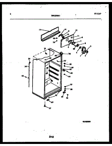 05 - Cabinet Parts parts for Frigidaire Refrigerator ATL/ATN130WK1 from AppliancePartsPros.com
