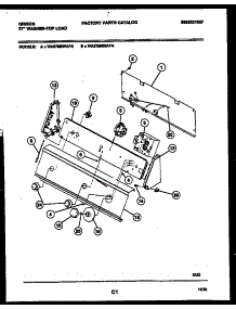 05 - Console And Control Parts parts for Frigidaire Washer WA27M4WAFA from AppliancePartsPros.com