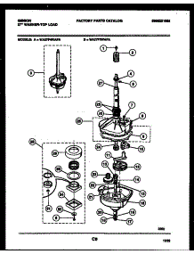 04 - Transmission Parts parts for Frigidaire Washer WA27F2WAFA from AppliancePartsPros.com