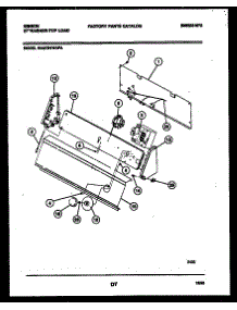 05 - Console And Control Parts parts for Frigidaire Washer WA27S1WAFA from AppliancePartsPros.com