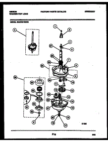 04 - Transmission Parts parts for Frigidaire Washer WA27S1WXFB from AppliancePartsPros.com