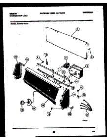 05 - Console And Control Parts parts for Frigidaire Washer WA27S1WXFB from AppliancePartsPros.com