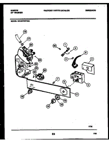 03 - Console And Control Parts parts for Frigidaire Washer WA24P2WYMA from AppliancePartsPros.com