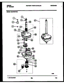 06 - Transmission Parts parts for Frigidaire Washer WA24P2WYMA from AppliancePartsPros.com