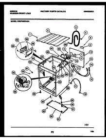 03 - Cabinet Parts parts for Frigidaire Washer WS27M8WAGA from AppliancePartsPros.com