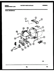 06 - Counterweights parts for Frigidaire Washer WS27M8WAGA from AppliancePartsPros.com