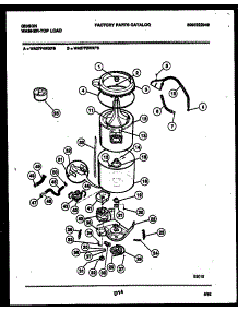 03 - Tub Detail parts for Frigidaire Washer WA27F2WXFB from AppliancePartsPros.com